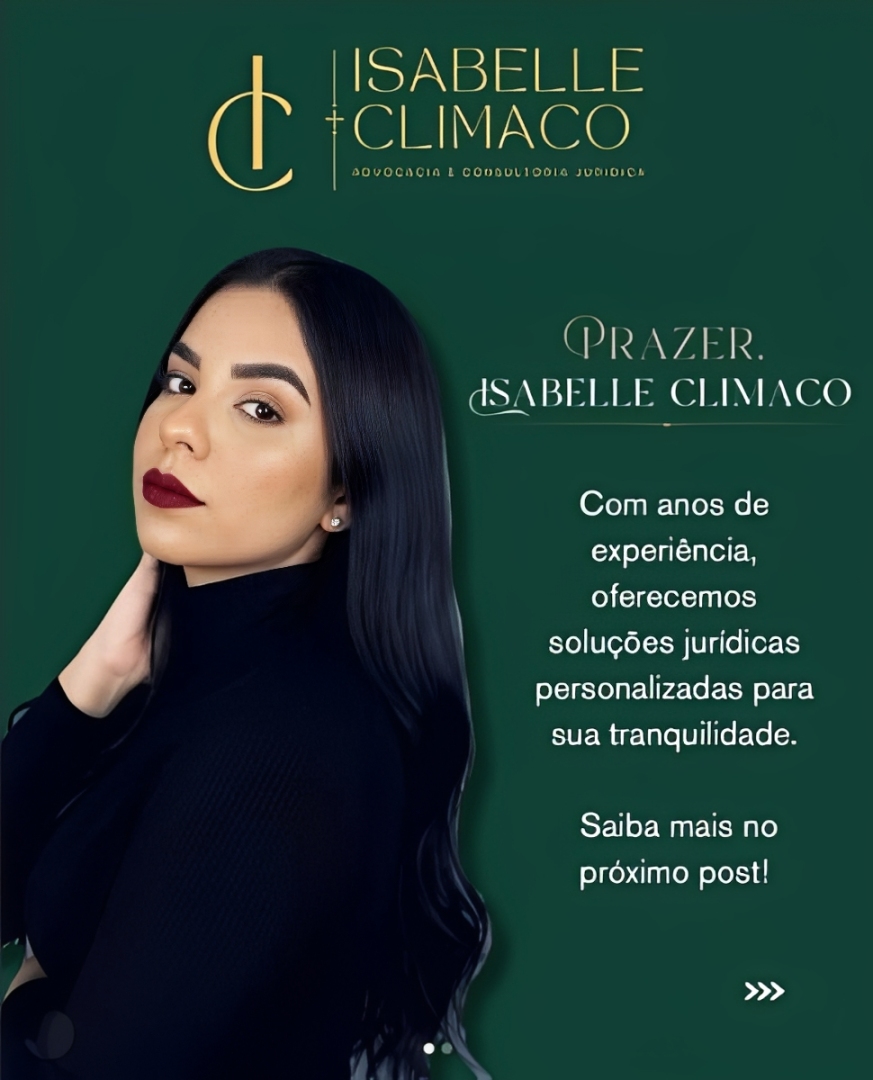 Post Instagram Dra. Isabelle